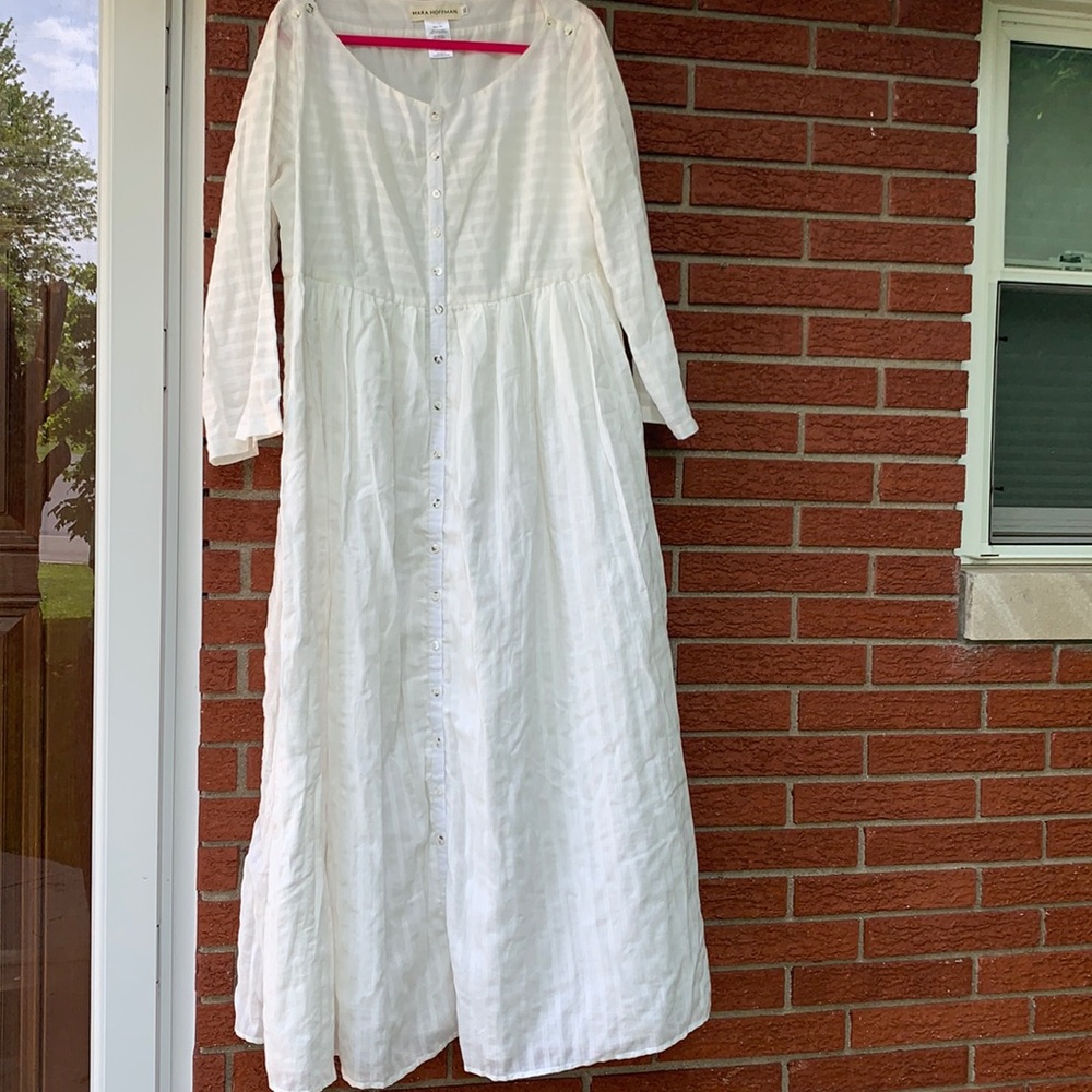 Mara Hoffman XL white maxi Dress